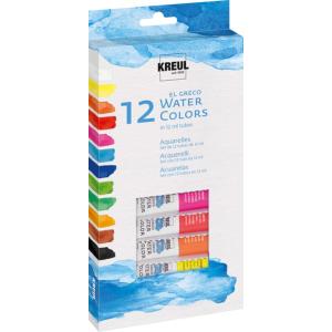 Aquarellfarbe el Greco, 12 ml, 12er-Set KREUL 26050 (4000798096694)