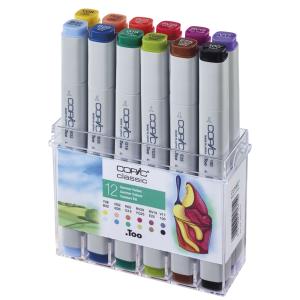 Marker classic, 12er Set Sommerfarben COPIC 20075707 (4013695257150)