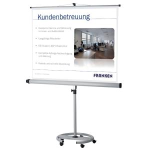 Stativ-Leinwand 'Mobil', (B)1.500 x (H)1.500 mm FRANKEN XFSL15 (4016946214070)