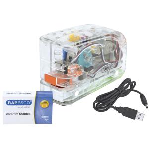 Elektrisches Heftgerät 626EL, weiß RAPESCO 1453 (5018505011471)