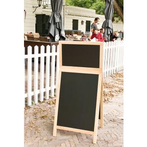 Kundenstopper DELUXE Top Board, mahagoni Securit SDT-M-120 (8717624241154)
