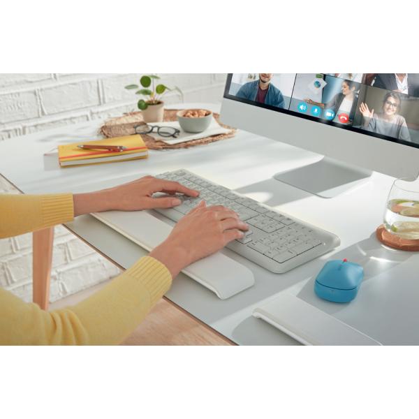 6524 Handgelenkauflage ErgoCosy Tastatur 2 Höhen grau Leitz 6524-00-85 (4002432129386)