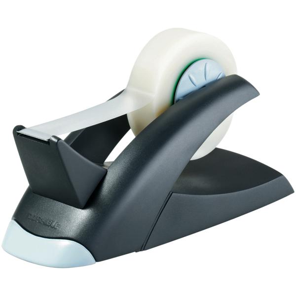 Tischabroller TAPE DISPENSER VEGAS, schwarz/ silber DURABLE 7717-01 (4005546700540)