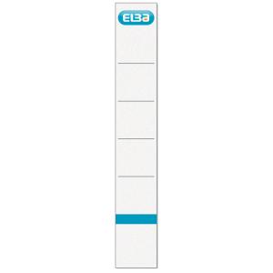Ordnerrücken-Einsteckschild, kurz/ schmal, weiß ELBA 400039637 (4002030005747)