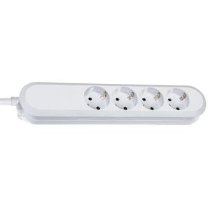 Steckdosenleiste 'SMART', 4-fach, schwarz BACHMANN 381.121K (4016514008315)