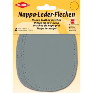 Nappa-Lederflecken oval, 100 x 125 mm, dunkelblau KLEIBER 85006 (4009691850068)