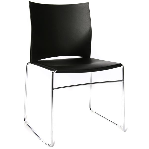 Besucherstuhl 'W-Chair', grün Topstar CH490-5 (4014296056289)