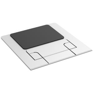 Notebook-Ständer Hylyft, aus Aluminium, silber Fellowes 5010501 (0043859765386)