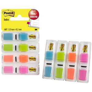 Haftmarker Index, 11, 9 x 43, 2 mm, 4er Spender Post-it 683-4ABX P (3134375444910)