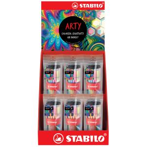 point 88 / Pen 68 Rollerset ARTY, 12er Display STABILO 25/26-06-1 (4006381568111)