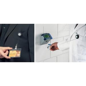 Ausweishalter mit Druckknopf, anthrazit DURABLE 8152-58 (4005546889313)