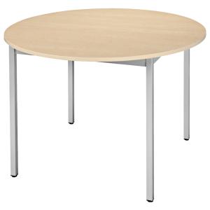 Universaltisch 80ROGA, rund, 800 mm, grau/ alu SODEMATUB (3700245506455)