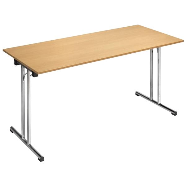 Klapptisch Chromeline1 'TPCH147H', rechteck, buche SODEMATUB (3700245507902)