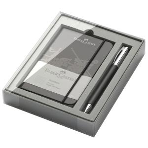 FABER-CASTELL Schreibgeräte-Set Ambition Edelharz, schwarz Faber-Castell 149623 (4005401496236)