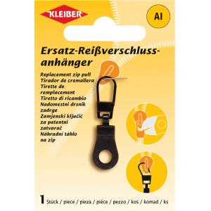 Reißverschlussanhänger, Metall, silber KLEIBER 69857 (4009691698578)