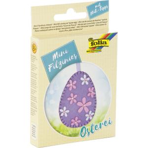 Mini Filz-Nähset 'Filzinies', 15-teilig, Hase folia 52920 (4001868117271)
