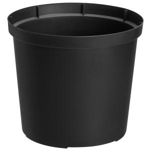 Blumentopf CULTIVATE, Durchmesser: 300 mm, schwarz orthex 2541790 (7332462054820)