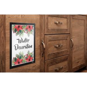 Magnetrahmen DURAFRAME WALLPAPER A4, metallic silber DURABLE 484323 (4005546992495)