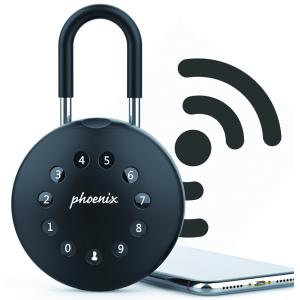 Schlüsseltresor PALM 2 Haken Elektronikschloss mit 10 mm breiten Schlossbügel Phoenix KS0213ES (5032548010482)