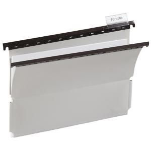 Hängemappe, aus Kunststoff, für DIN A4, grau DURABLE 2601-10 (4005546225609)