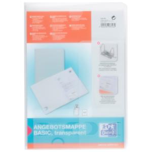 Angebotsmappe image basic, für DIN A4, farblos Oxford 100551988 (4002030083462)