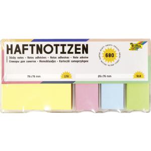 Folia Haftnotizen-set Farbsortiert, 1 Set 9925 (4001868099256)