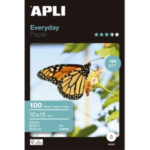 Foto-Papier everyday, 100 x 150 mm, 180 g/ qm APLI 11476 (8410782114765)