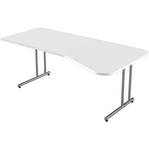 PC-Schreibtisch Start Up, C-Fuß-Gestell, graphit kerkmann 11434912 (4044917434523)