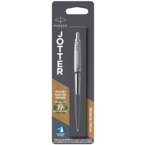 Druckkugelschreiber JOTTER Edelstahl C.C., Blister PARKER 1953205 (3501179532059)