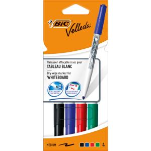 BIC Whiteboard-Marker Velleda 1741, Rundspitze, 8er Etui Bic 503844 (3086120017484)