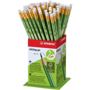 Bleistift GREENgraph, Härtegrad: HB, 60er Display STABILO 6004/60-1 (4006381391634)