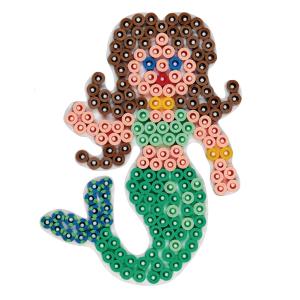 Hama Stiftplatten 'Sechseck, Seepferdchen, Meerjungfrau' 4575 (0028178045753)