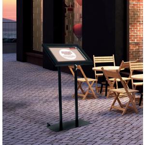 Menü-Schaukasten, freistehend, 2 x DIN A4 EUROPEL 356305 (8713931363053)