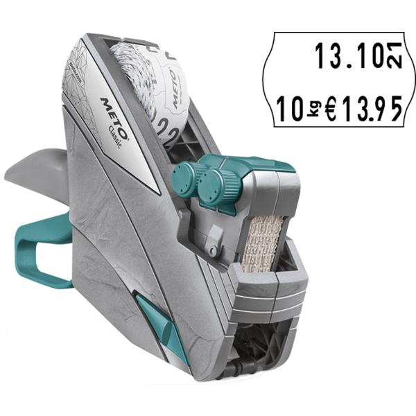 Preisauszeichner Classic M 1626, 2-zeilig, 16-stellig METO 30007662 (4059732210221)