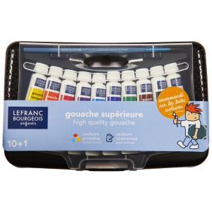 Gouachefarbe, farbig sortiert, 10er Etui LEFRANC BOURGEOIS 807565 (3013648075658)