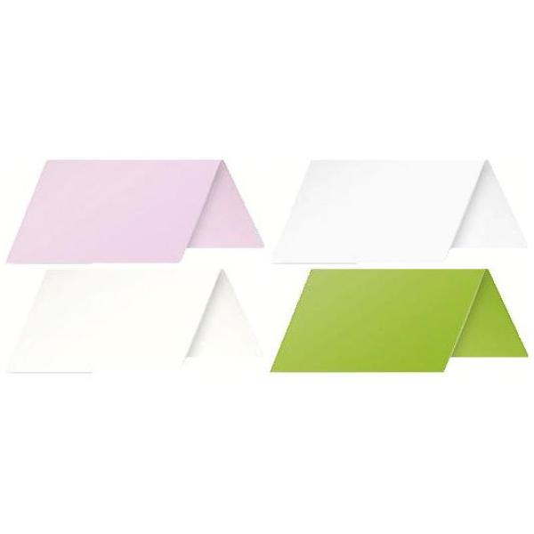 Tischkarte 85 x 80 mm, kirschrot Pollen by Clairefontaine 75025C (3329680750256)