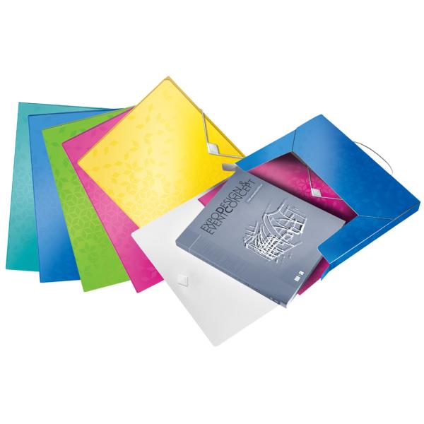 Sammelbox WOW, DIN A4, PP, farbig sortiert LEITZ 46290099 (4002432105984)