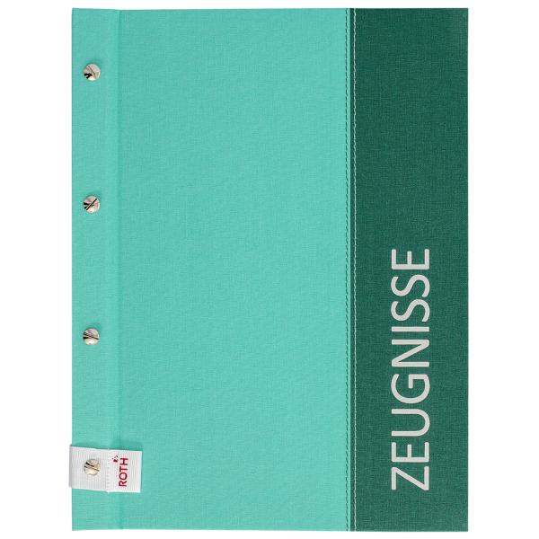 Zeugnismappe 'Spectrum', DIN A4, blau ROTH 89312 (4028279893129)