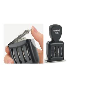 Datumstempel 2910/ L 'EINGEGANGEN' + 1 Feld trodat 73361 (0092399734239)