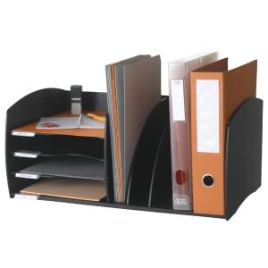 Ablagesystem S, 4 Fächer, grau PAPERFLOW 3020.212 (3660141120264)