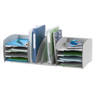 Ablagesystem XL, 8 Einsätze, grau PAPERFLOW 3022.212 (3660141120271)