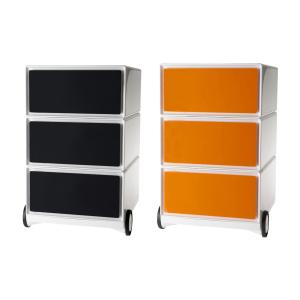 Paperflow Easybox Rollcontainer Weiß, Grau 3 Auszüge 39,0 X 43,6 X 64,2 Cm EBGHX3.11 (3660141921168)