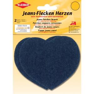 Jeans-Flecken Herzen, 85 x 105 mm , rot KLEIBER 34326 (4009691343263)