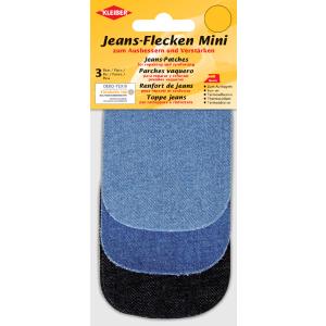 Jeans-Flecken Mini, Sortierung 2, 90 x 70 mm, farbig KLEIBER 34902 (4009691349029)