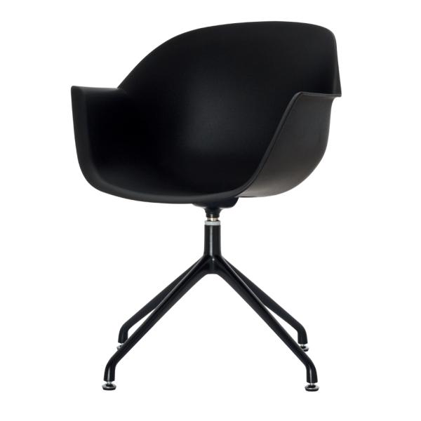 Besucherstuhl MOON, 2er Set, schwarz PAPERFLOW CHMOONX2.01.01 (3660141232974)