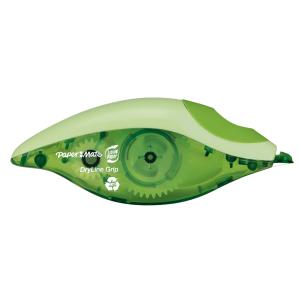 NWL Paper Mate Korrekturroller DryLine Grip recycled grün 5mmx8,5m (3501170846018)