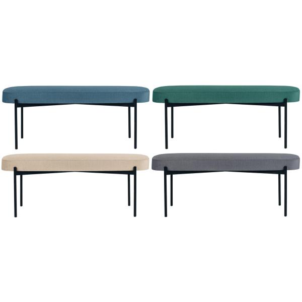 Meet Powered By Paperflow Sitzbank Gaia L Gbolt.01.06 Blau Stoff 118,0 Cm (3660141955057)