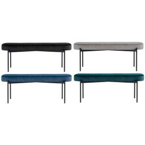 Meet Powered By Paperflow Sitzbank Gaia L Gbolv.01.01 Schwarz Stoff 118,0 Cm (3660141955361)