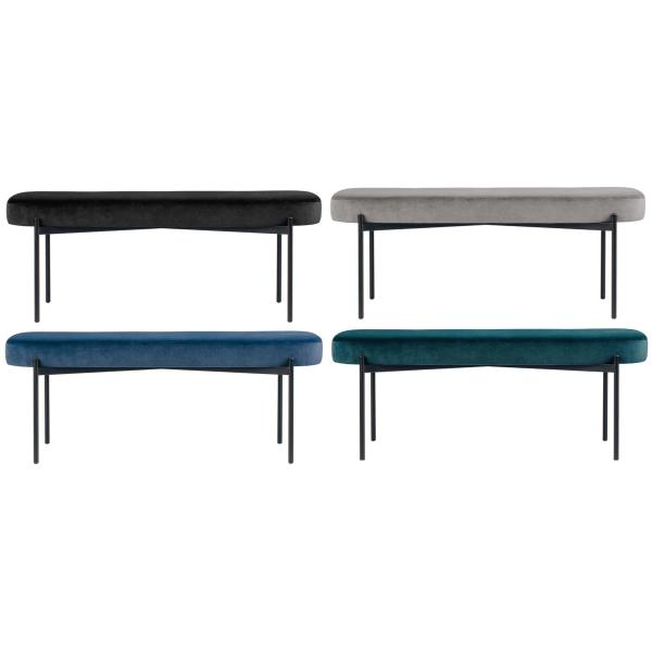 Meet Powered By Paperflow Sitzbank Gaia L Gbolv.01.06 Blau Stoff 118,0 Cm (3660141955385)