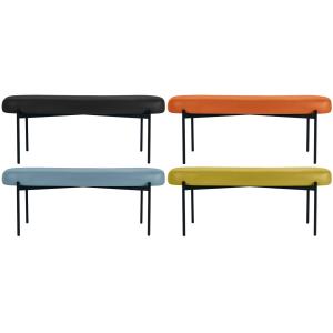 Sitzbank GAIA, Größe L, Kunstlederbezug, lila PAPERFLOW GBOLC.01.19 (3660141955750)